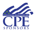 National Registry of CPE Sponsors